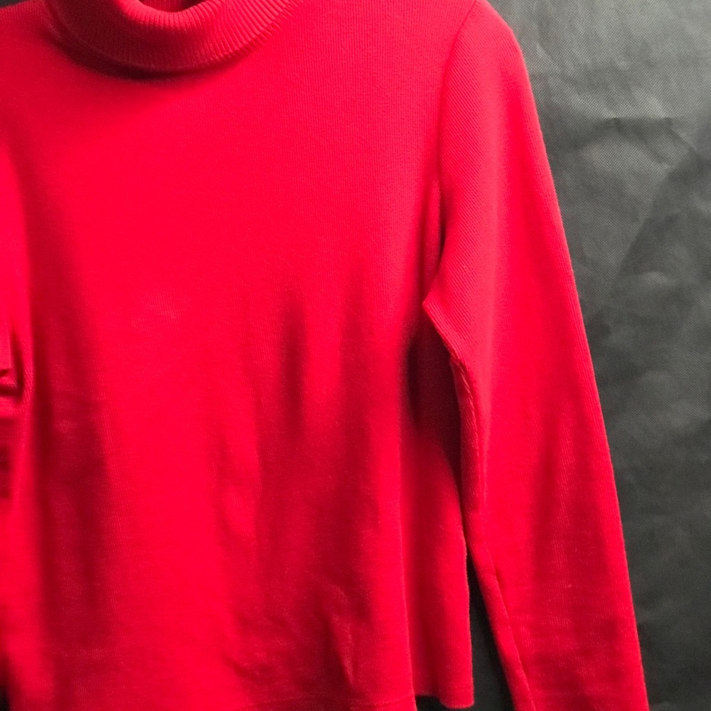 Rafaella Vibrant Red Knit Top